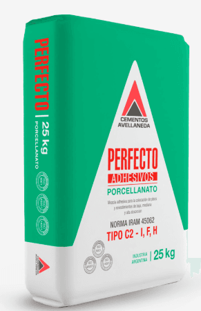 Pegamento Perfecto Porcellanato 25 kg