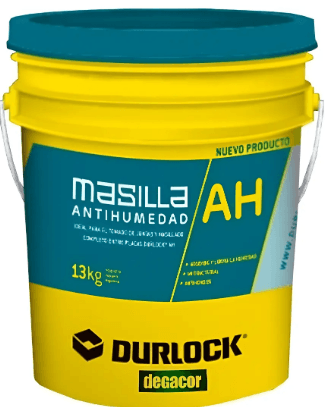 Durlock Masilla AH en "Balde" 13Kg