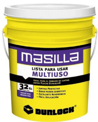 Durlock Masilla Multiuso en "Balde" 32kg