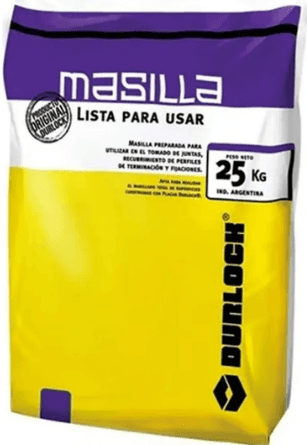 Durlock Masilla Multiuso en "Bolsa" 25kg