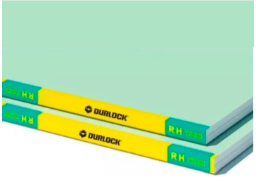 Durlock Placa Resist. Humedad 12,5x1,20x2,60