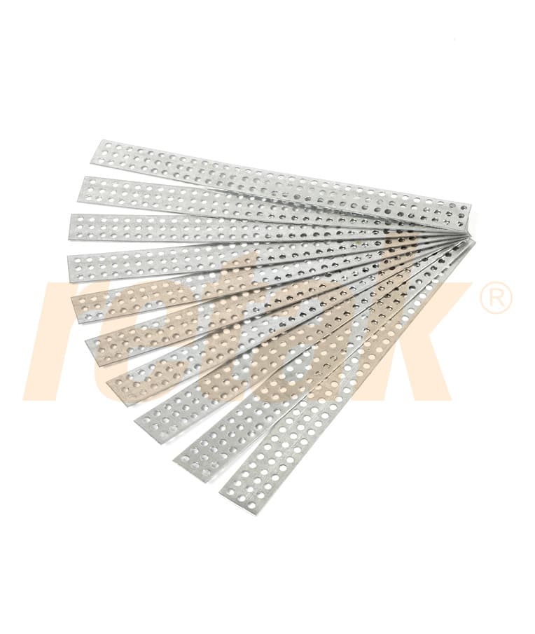 Chapa conectora galvanizada retak (10 unid.)