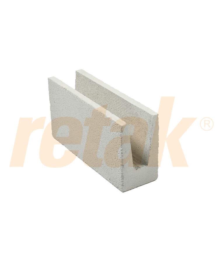 Ladrillo retak U 15x25x50 cm