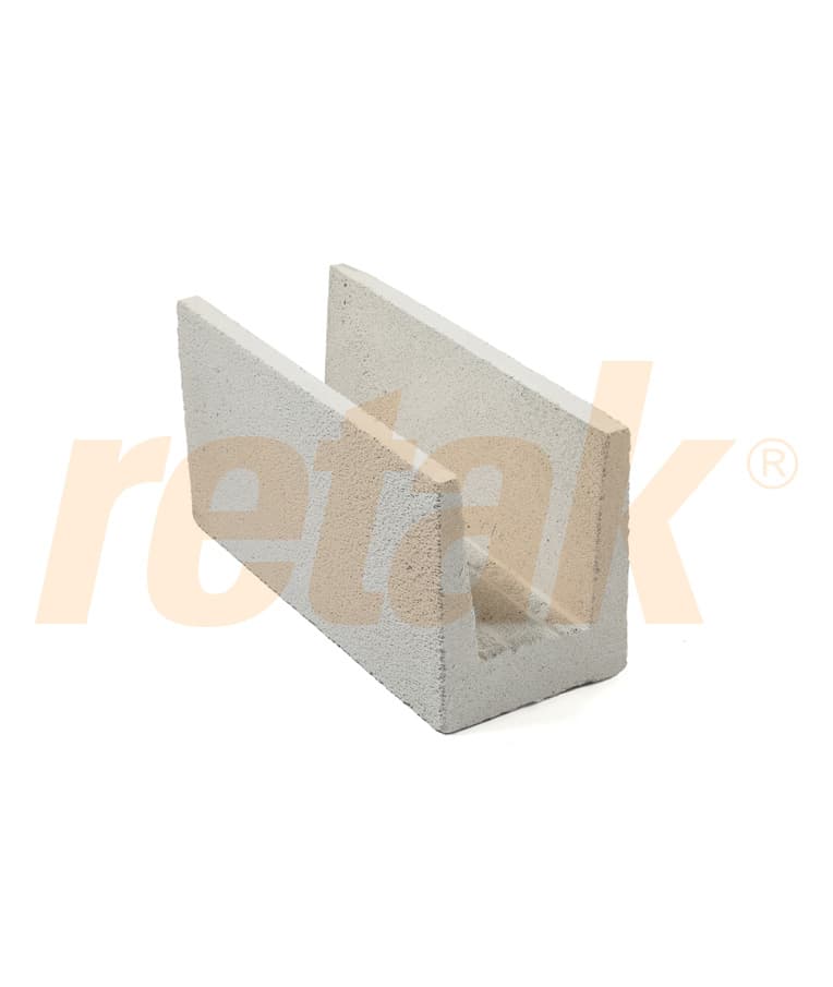 Ladrillo retak U 20x25x50 cm