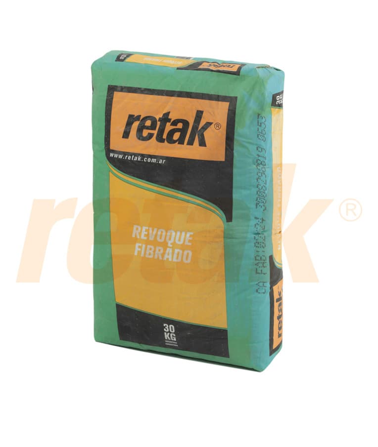 Revoque fibrado (30kg) retak