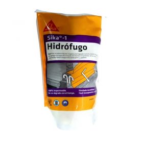 Aditivo hidrofugo mezclas cementicias Sika-1 inorganico pack x 1kg