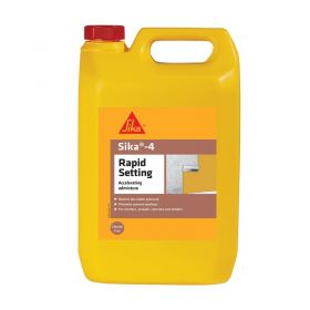 Aditivo acelerante fragüe hormigones y morteros Sika-4 bidon x 6kg