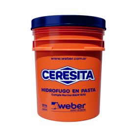 Aditivo hidrofugo Ceresita en pasta balde x 20kg