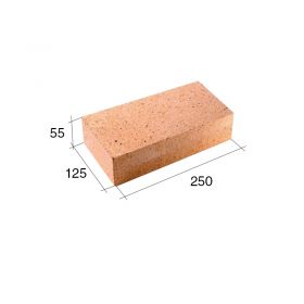 Ladrillo comun 15 macizo 55mm x 125mm x 250mm