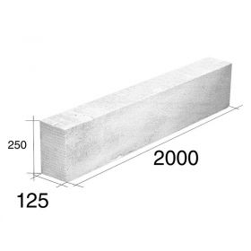 Dintel 12.5 HCCA 125mm x 250mm x 2000mm