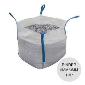 Grava triturada binder construccion mezclas hormigon premoldeados entre 3mm/9mm bolson/big bag x 1m³