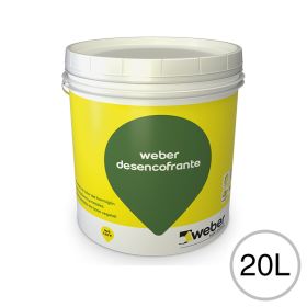 Aditivo desmoldante aceite vegetal Weber desencofrante liquido balde x 20l