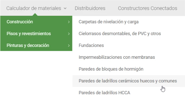 dropdown-paredes
